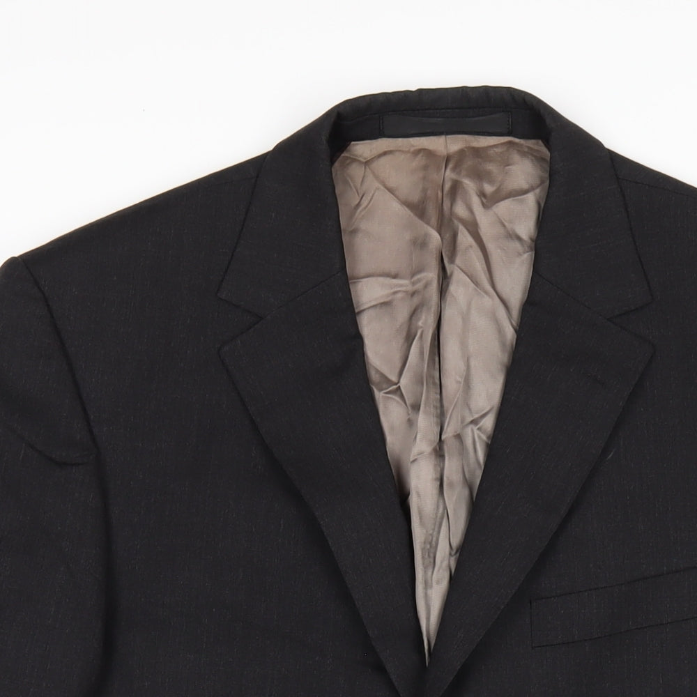 Mens UK Size 40 Marks and Spencer Regular Grey Suit Jacket