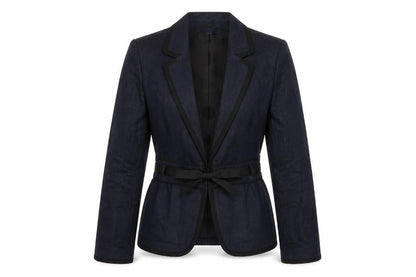 Next Womens Blue Jacket Blazer Size 8 Hook & Eye