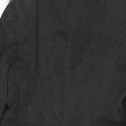 Womens UK Size 12 Kaliko Grey Overcoat