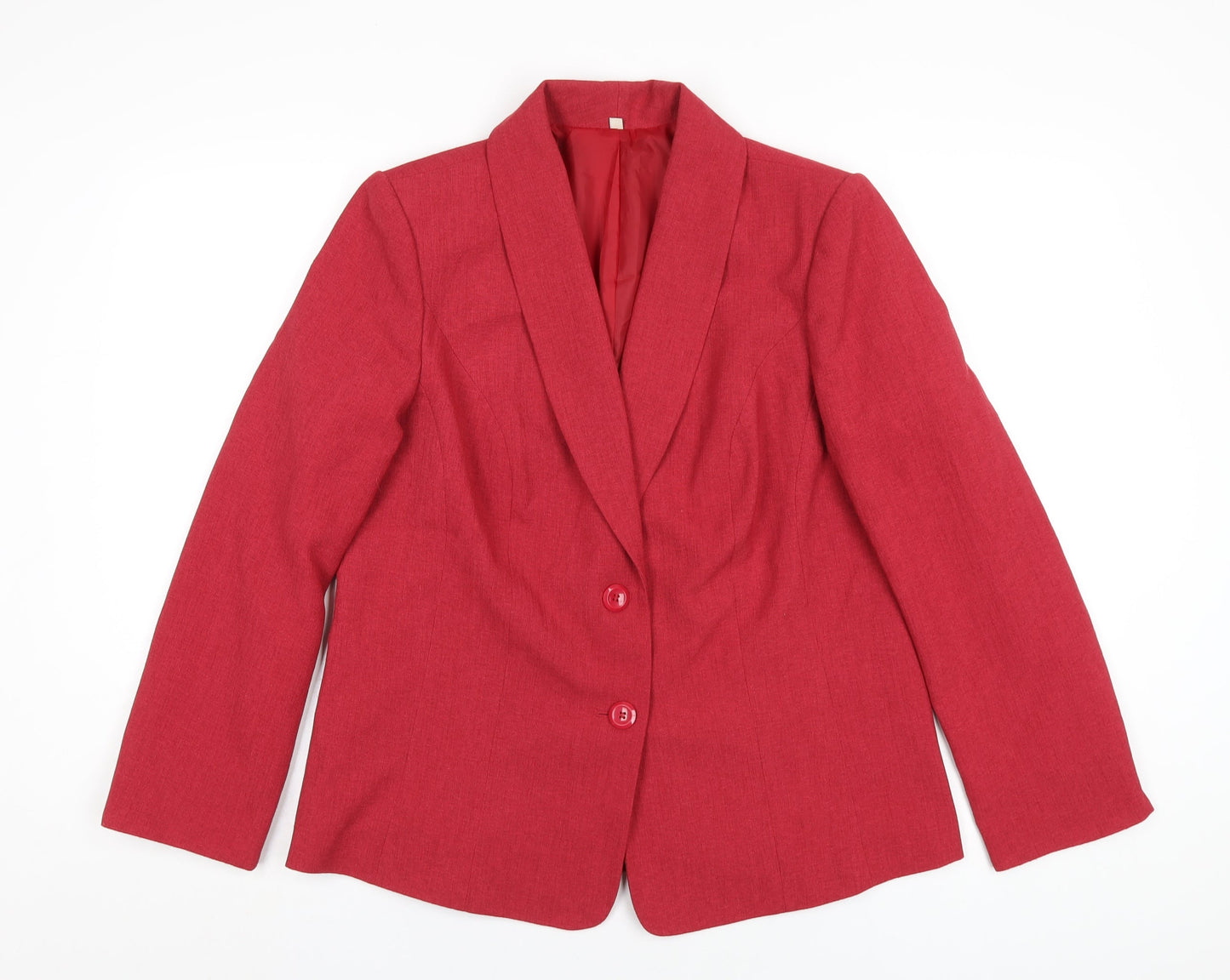 Womens UK Size 14 EWM Red Jacket