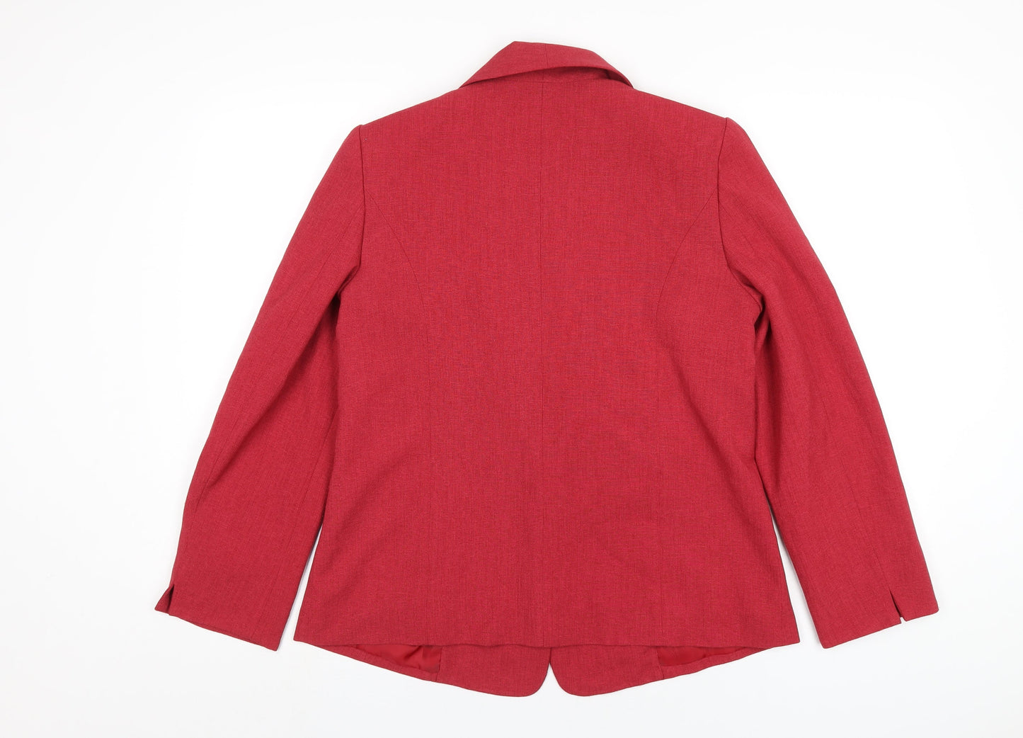 Womens UK Size 14 EWM Red Jacket