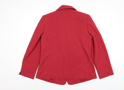 Womens UK Size 14 EWM Red Jacket