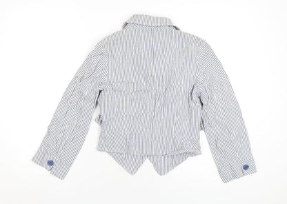 Womens UK Size 8 H&M Blue Jacket