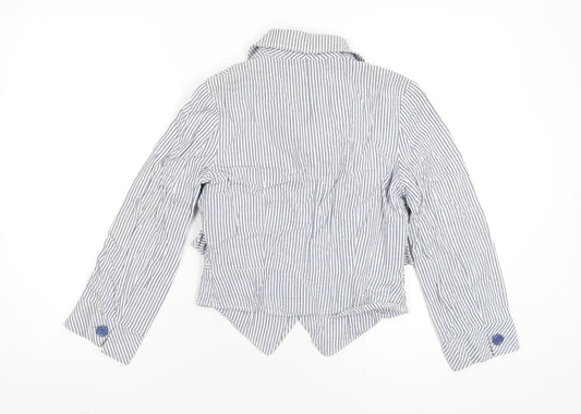 Womens UK Size 8 H&M Blue Jacket
