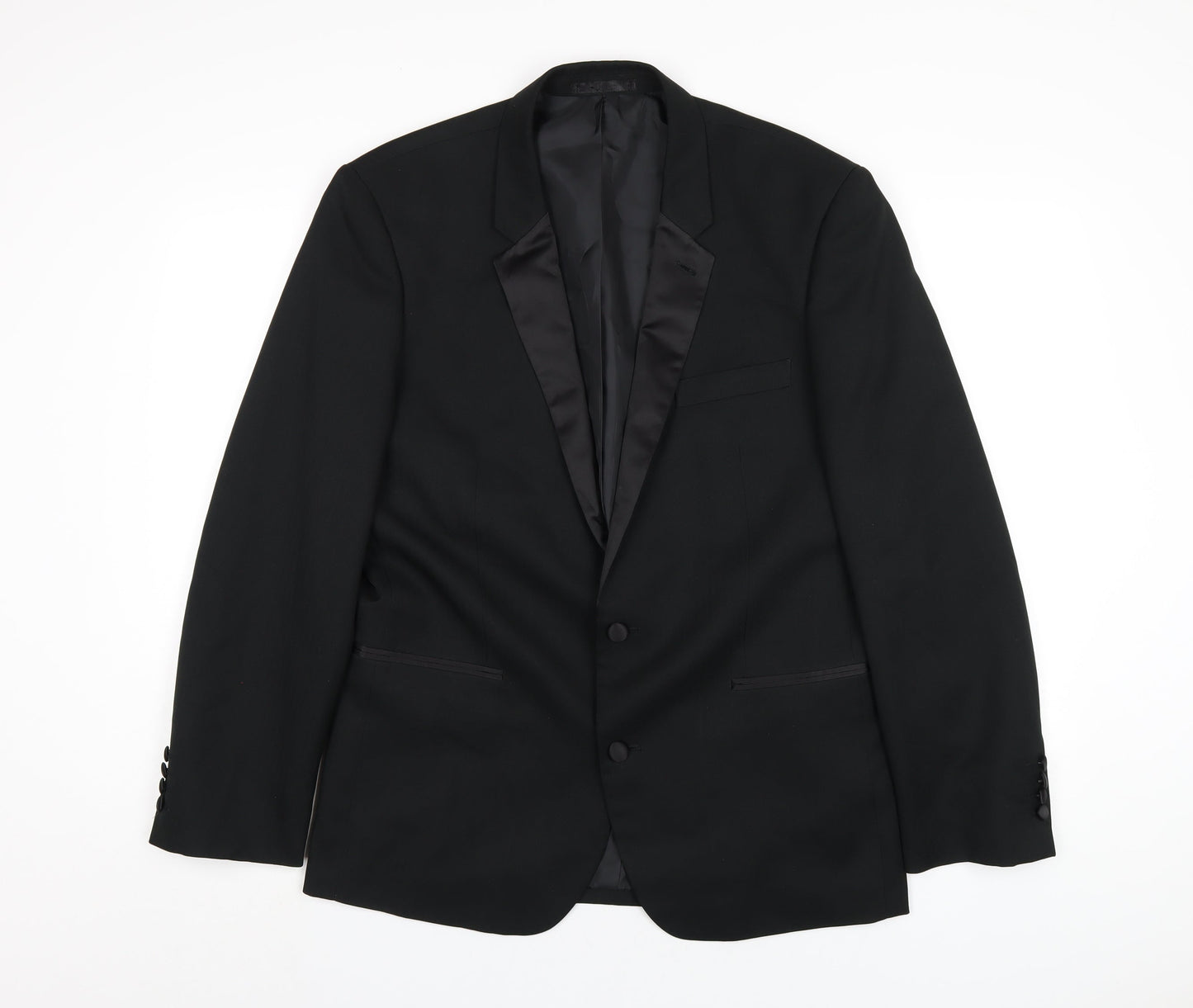 Mens UK Size 40 Taylor & Wright Regular Black Suit Jacket