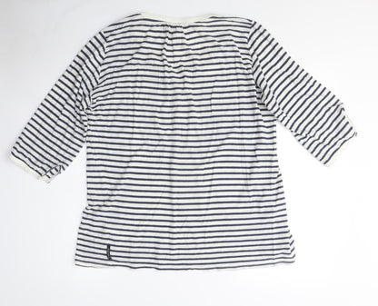 Womens UK Size S Maison Scotch Multicoloured Tunic Blouse