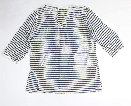 Womens UK Size S Maison Scotch Multicoloured Tunic Blouse
