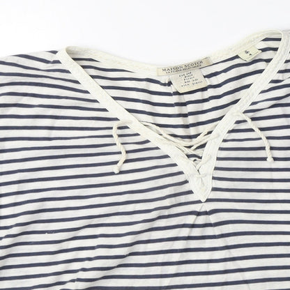 Womens UK Size S Maison Scotch Multicoloured Tunic Blouse