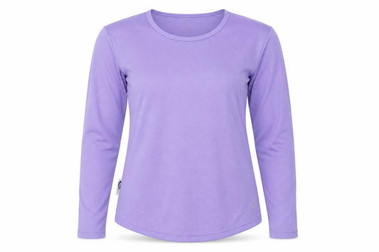 Road Art Women's Purple Long Sleeve T-Shirt - Medium