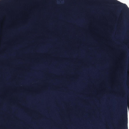Mountain Warehouse Boys Blue Full Zip Fleece Hoodie - Size M