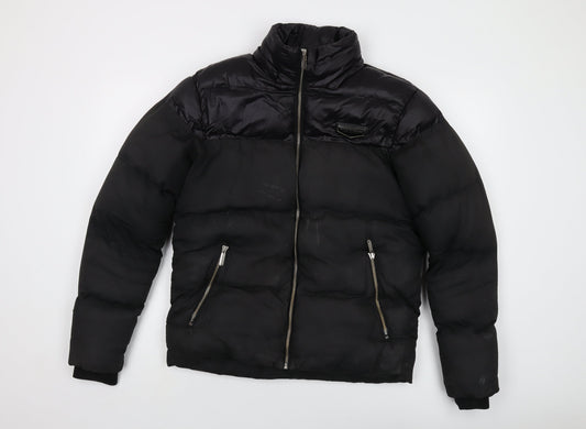Mens UK Size XS Supply & Demand Co. Black Jacket