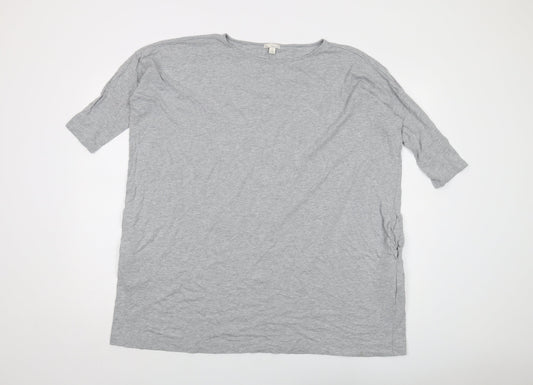 Womens UK Size S Gap Grey Basic Blouse