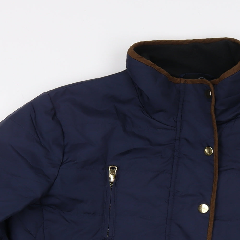 Womens UK Size L VERO MODA Blue Jacket