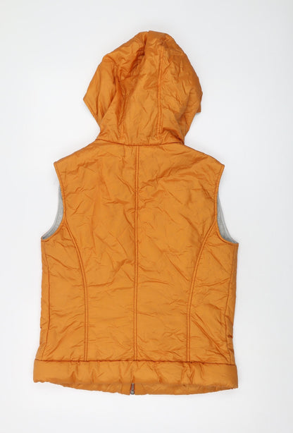 Womens UK Size 10 Kaliko Orange Gilet