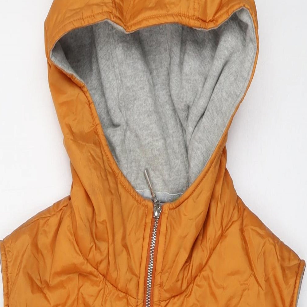Womens UK Size 10 Kaliko Orange Gilet