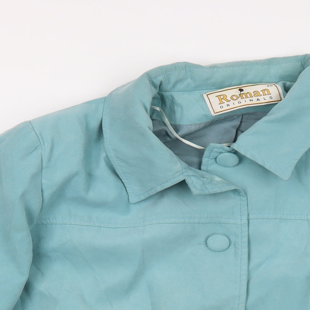 Womens UK Size 20 Roman Blue Jacket