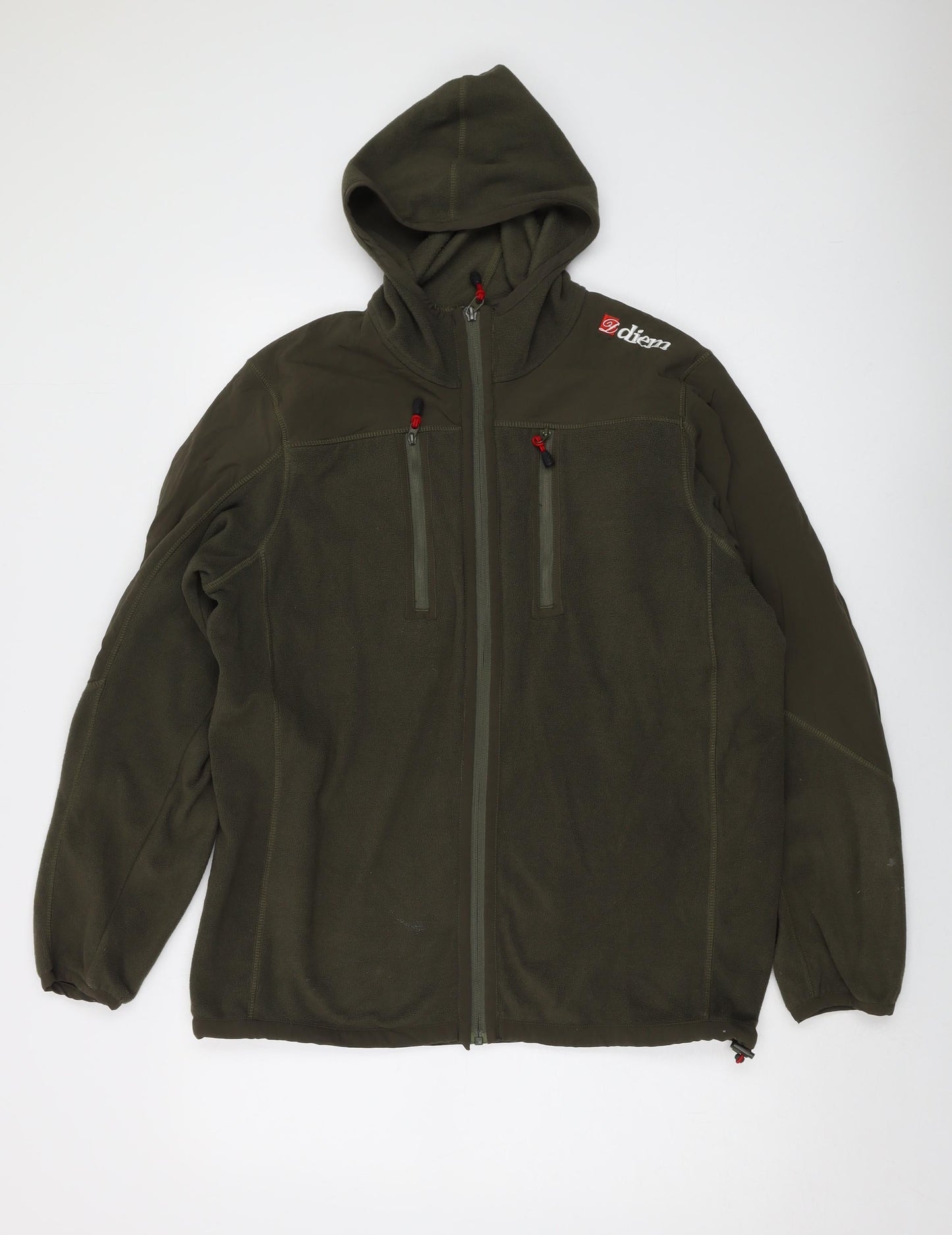 Mens UK Size M DIEM Green Jacket