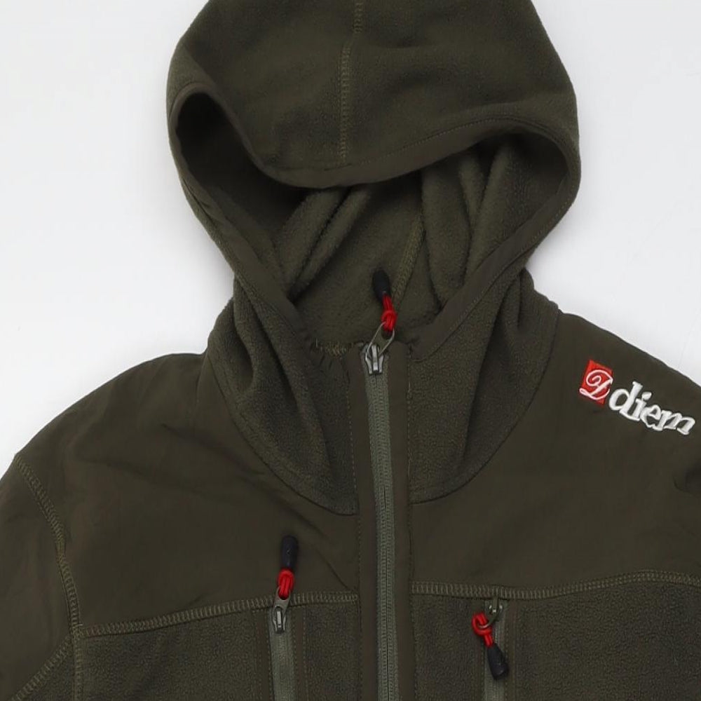 Mens UK Size M DIEM Green Jacket