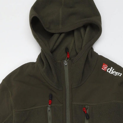 Mens UK Size M DIEM Green Jacket