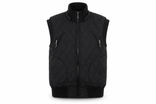 Kosha Womens Black Gilet Waistcoat Size 12 Zip