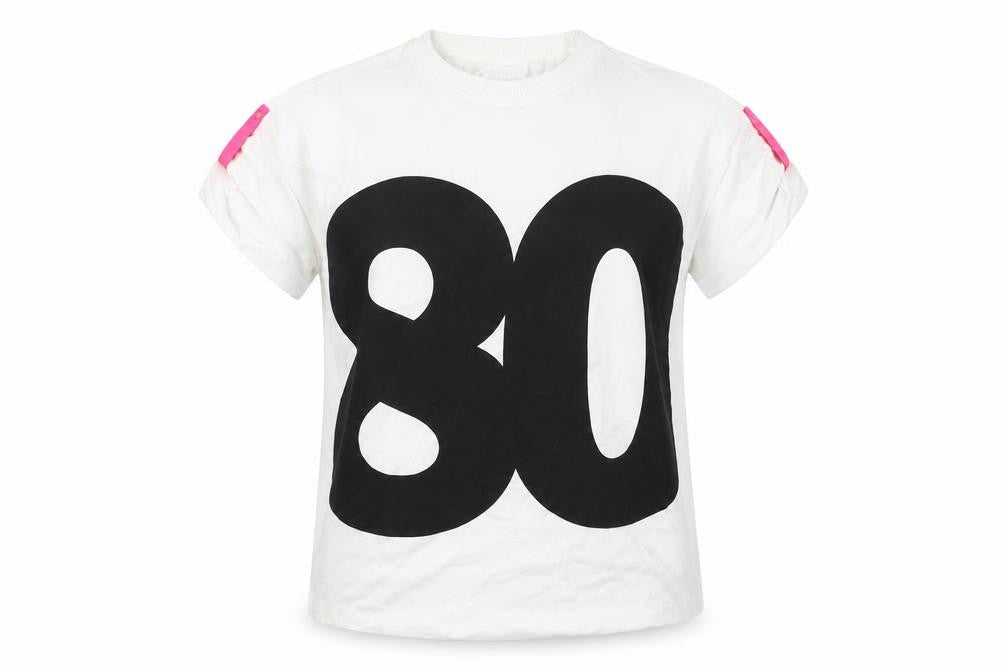 Womens UK Size S VERO MODA White Basic T-Shirt