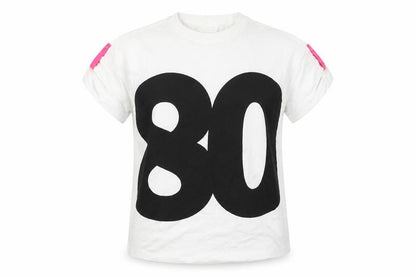 Womens UK Size S VERO MODA White Basic T-Shirt