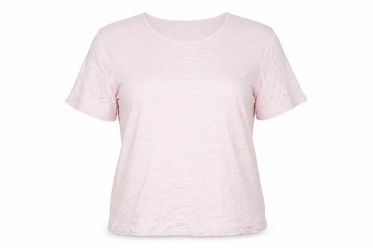 Womens UK Size 14 Lands' End Pink Basic T-Shirt