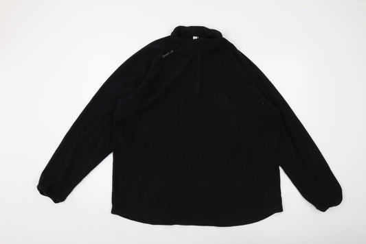Mens UK Size 2XL Quechua Black Pullover Sweatshirt