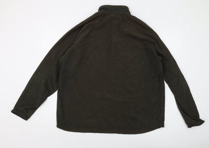 Mens UK Size 2XL Quechua Green Pullover Sweatshirt