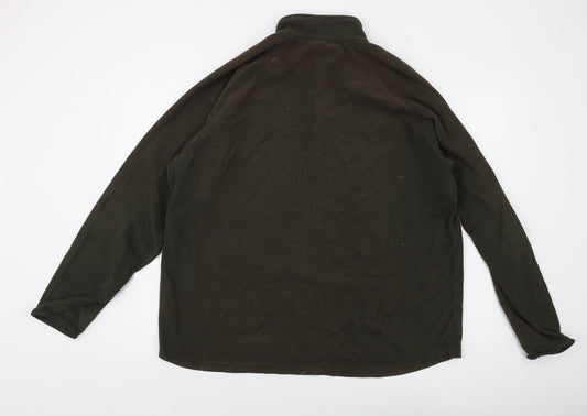 Mens UK Size 2XL Quechua Green Pullover Sweatshirt