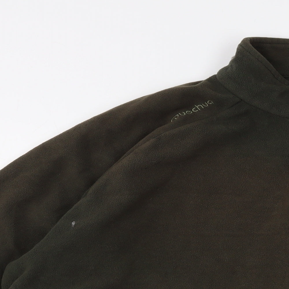 Mens UK Size 2XL Quechua Green Pullover Sweatshirt