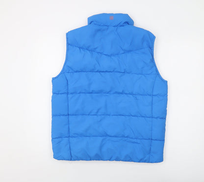 Hi Gear Boys Blue Gilet Waistcoat Size 13-14 Years Zip