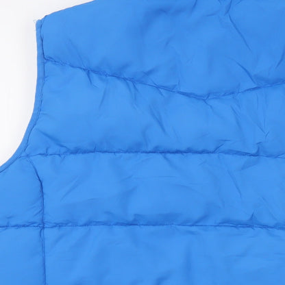 Hi Gear Boys Blue Gilet Waistcoat Size 13-14 Years Zip