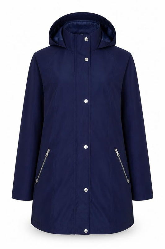 Womens UK Size 12 Dannimac Blue Jacket