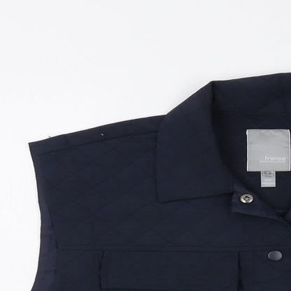 Womens UK Size S Fransa Blue Jacket