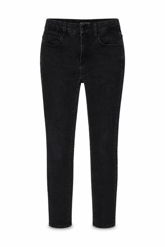 Kensie Womens Black Cotton Skinny Jeans Size 4 L27 in Regular Button