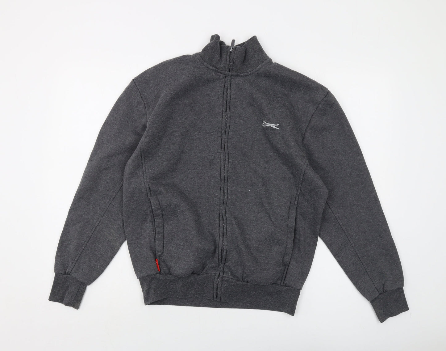 Mens UK Size S Slazenger Grey Full Zip Sweatshirt