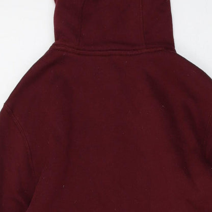 Goodthreads Mens Red Cotton Pullover Hoodie Size XS