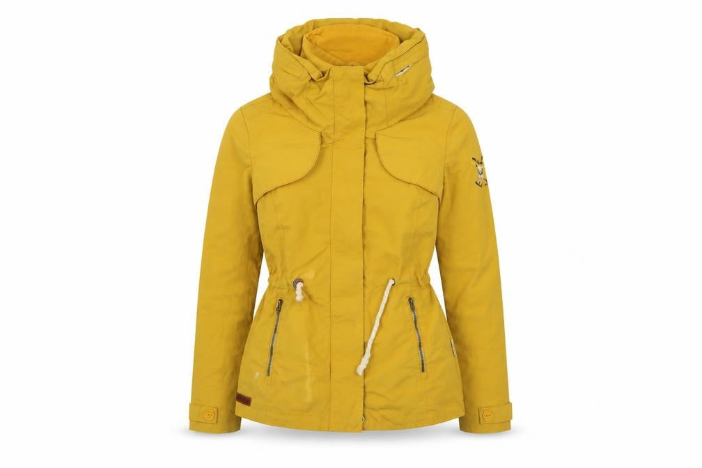 Womens UK Size 2XS Horseware Yellow Jacket