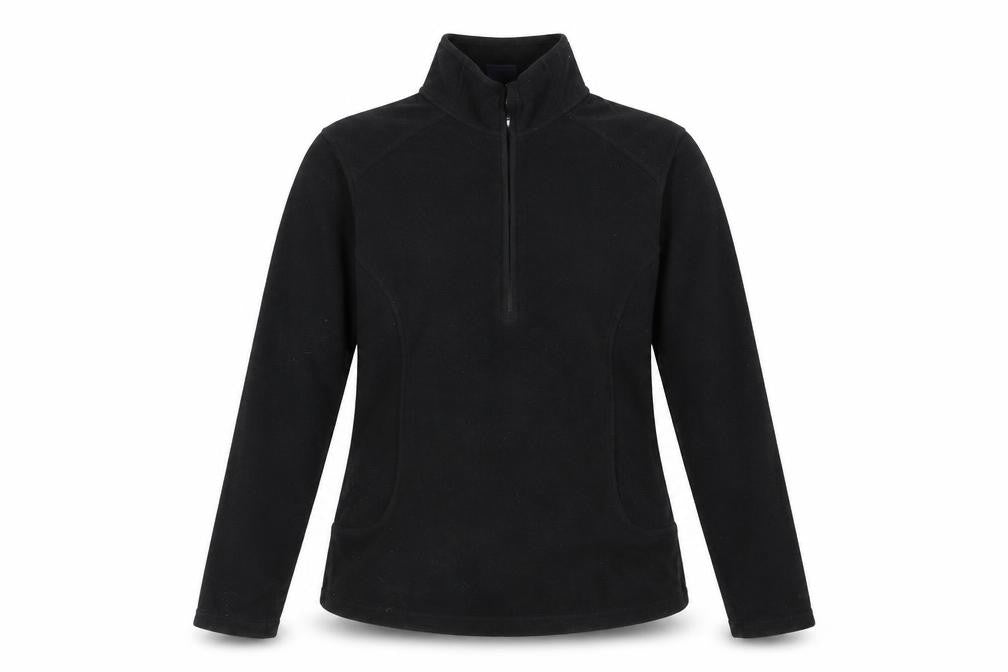Womens UK Size XS Lands' End Black Pullover Sweatshirt
