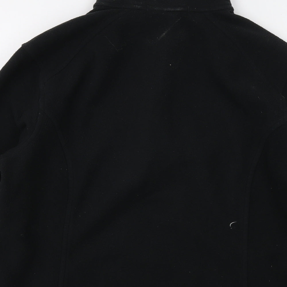 Womens UK Size XS Lands' End Black Pullover Sweatshirt