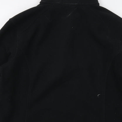 Womens UK Size XS Lands' End Black Pullover Sweatshirt