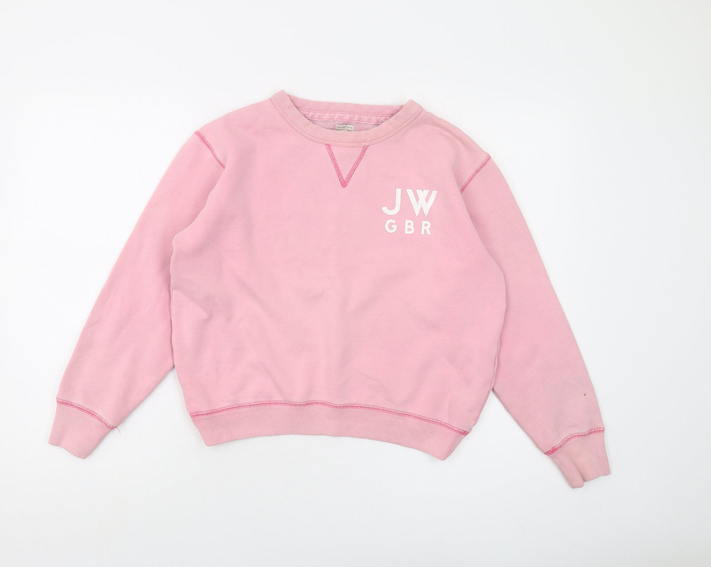 Womens UK Size 8 Jack Wills Pink Pullover Sweatshirt
