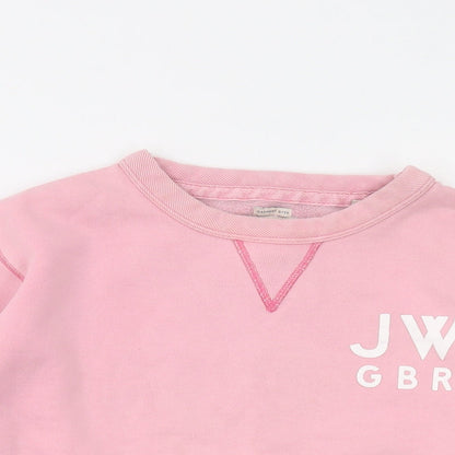 Womens UK Size 8 Jack Wills Pink Pullover Sweatshirt