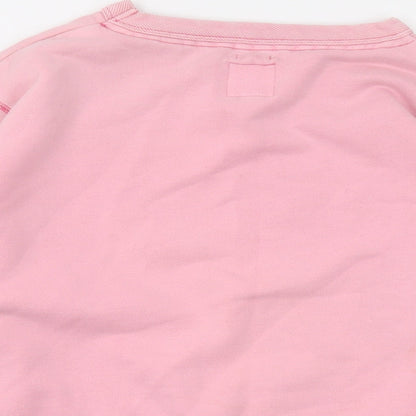Womens UK Size 8 Jack Wills Pink Pullover Sweatshirt