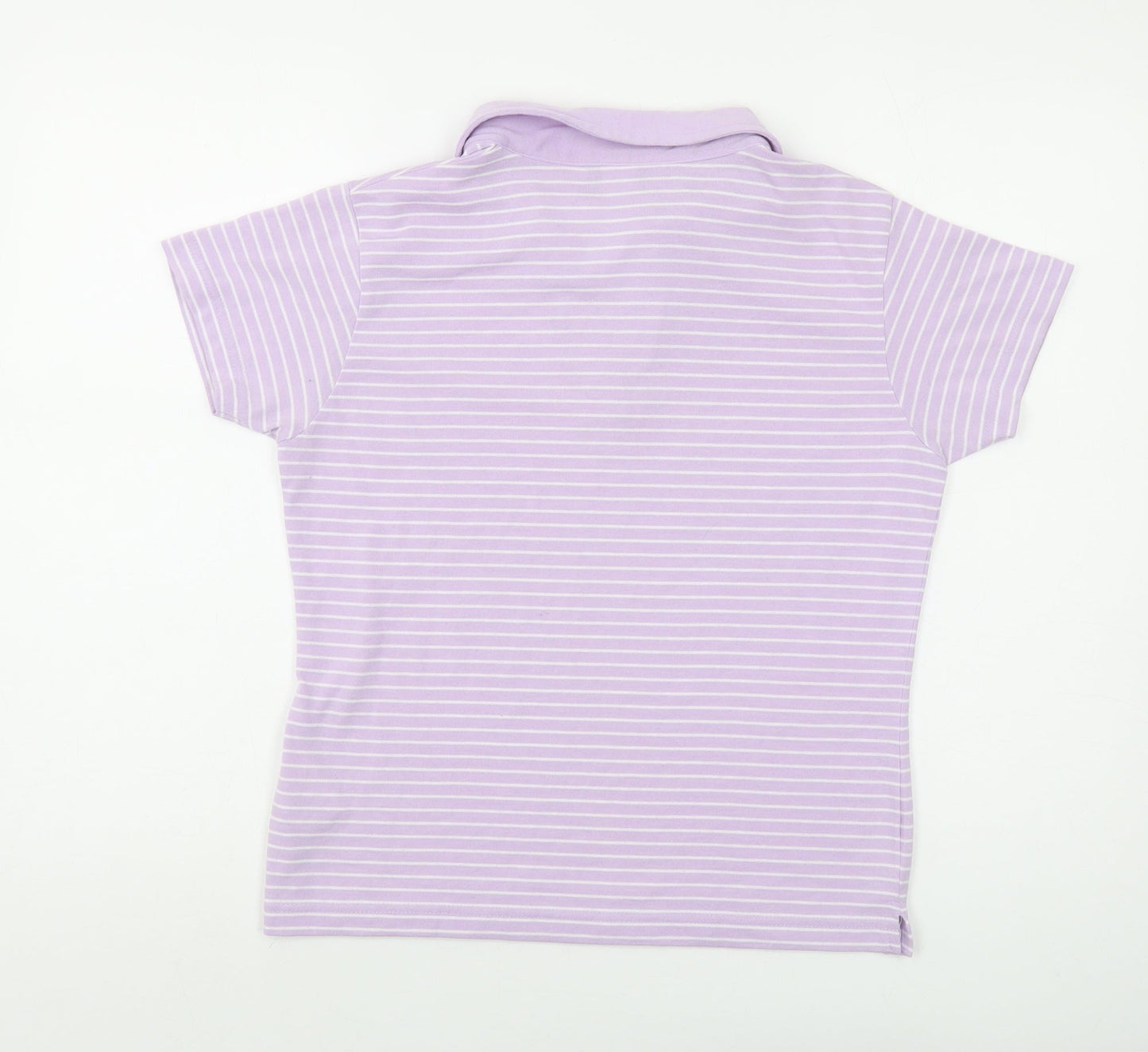 Womens UK Size 14 Reebok Purple Basic Polo
