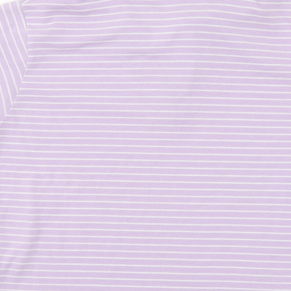 Womens UK Size 14 Reebok Purple Basic Polo