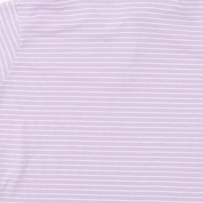 Womens UK Size 14 Reebok Purple Basic Polo