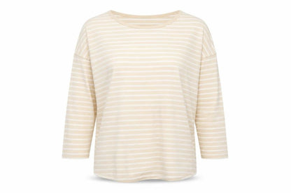 Womens UK Size M Braintree Beige Basic T-Shirt