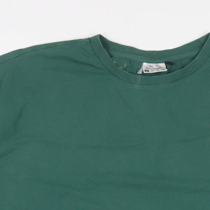 Womens UK Size 16 Slazenger Green Basic T-Shirt